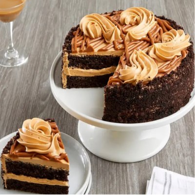 Salted Caramel Chocolate Cake