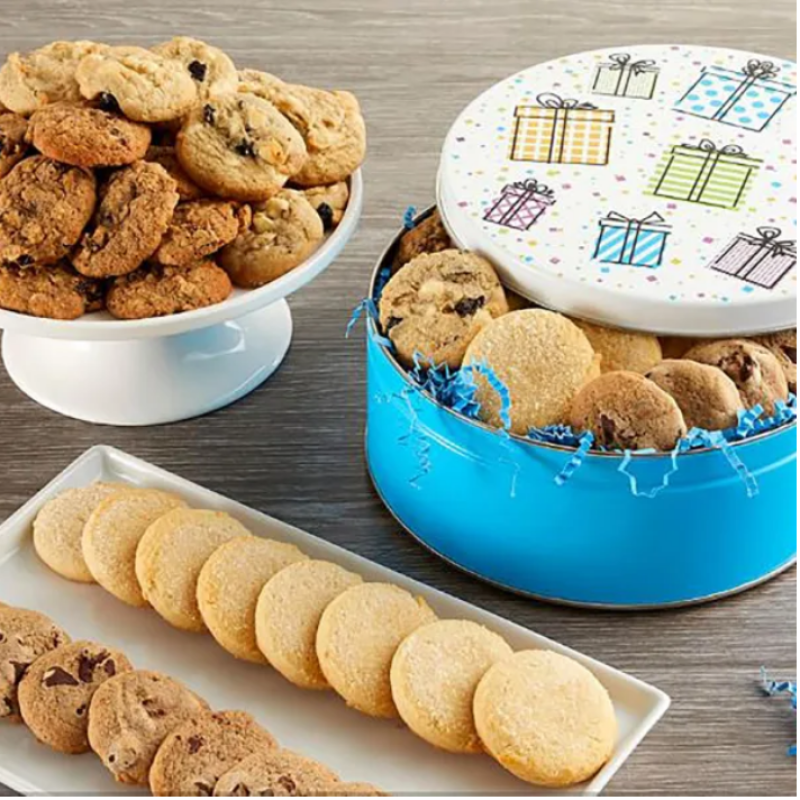 Happy Birthday! Mini-Cookie Tin