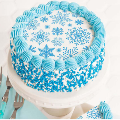 Snowflake Cake