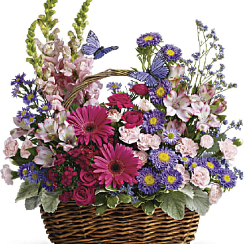 Country Basket Blooms